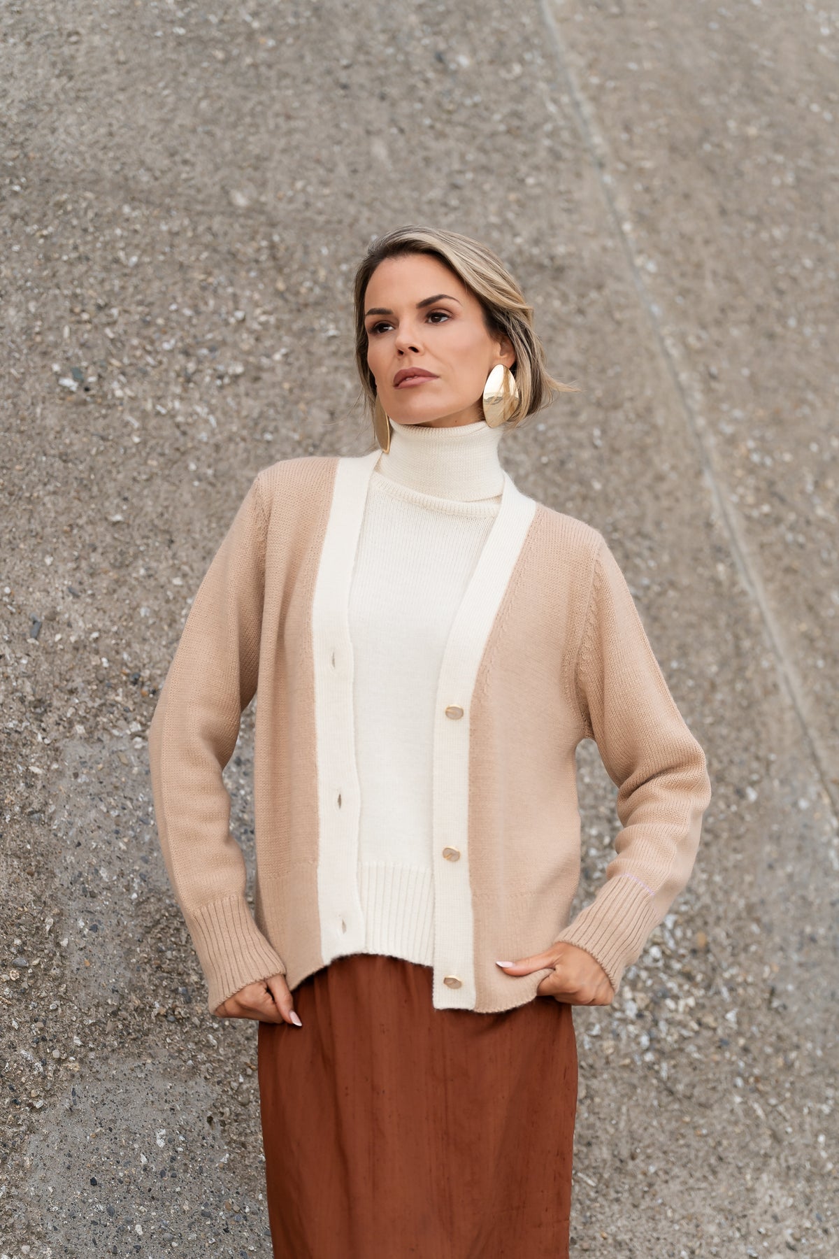 CAYO BUTTON UP CARDIGAN REIMAGINED