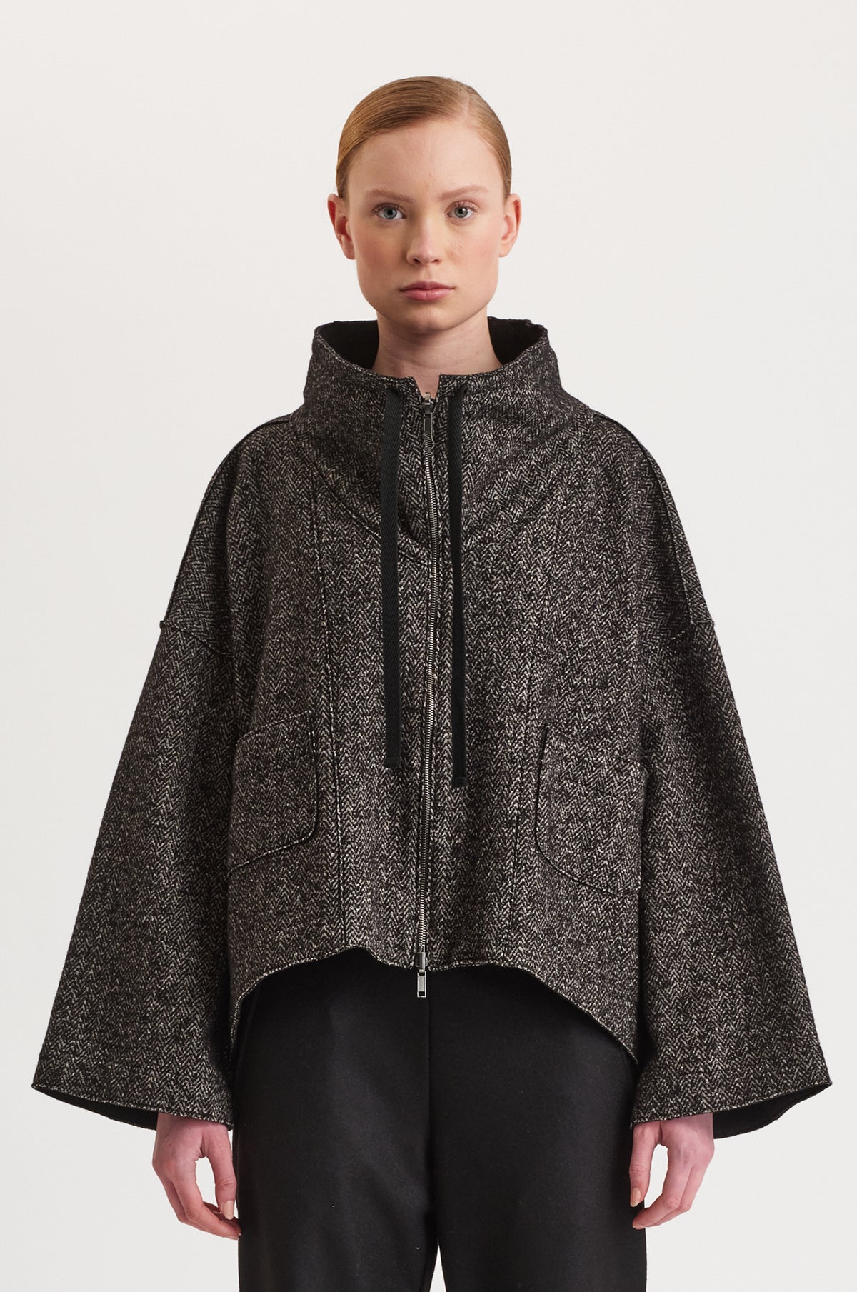 TRANSIT REVERSIBLE FUNNEL NECK JACKET