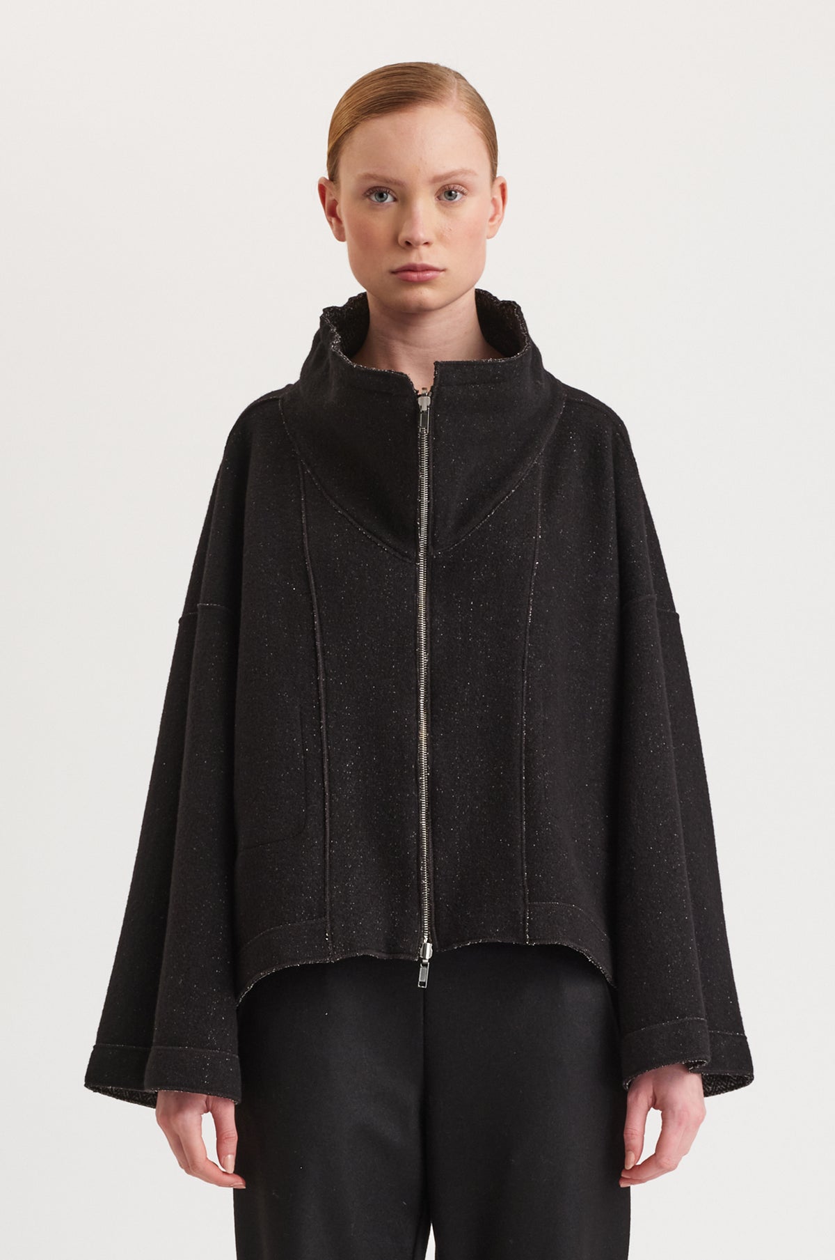 TRANSIT REVERSIBLE FUNNEL NECK JACKET