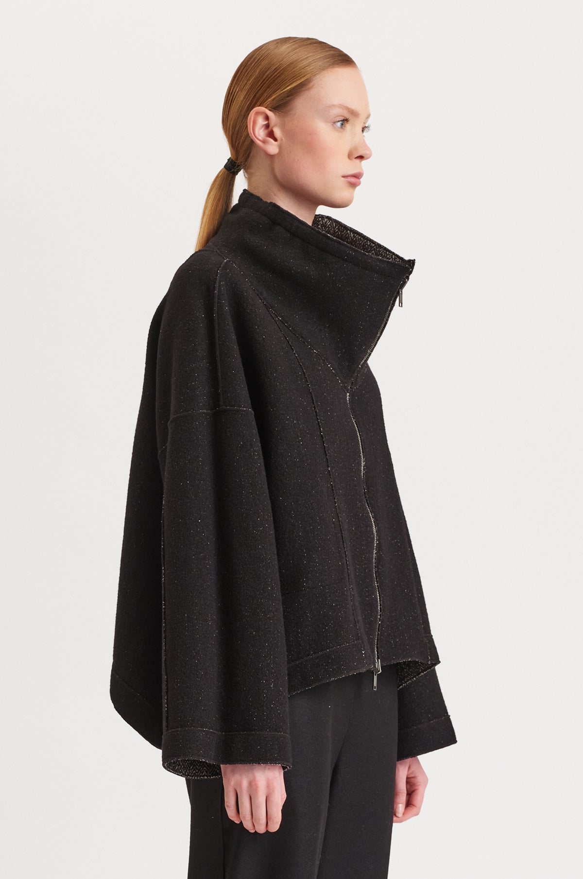 TRANSIT REVERSIBLE FUNNEL NECK JACKET