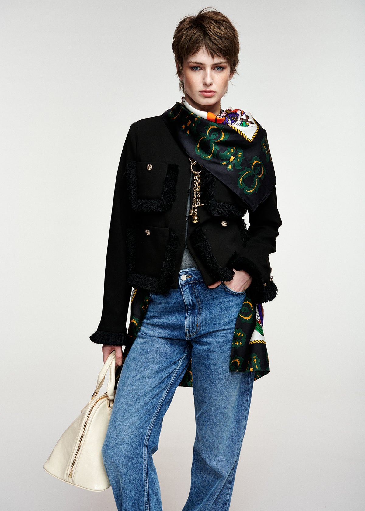 KINETIC FRINGED JACKET