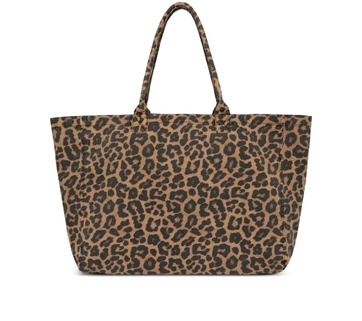 Anine Bing Leo Canvas Tote Bag