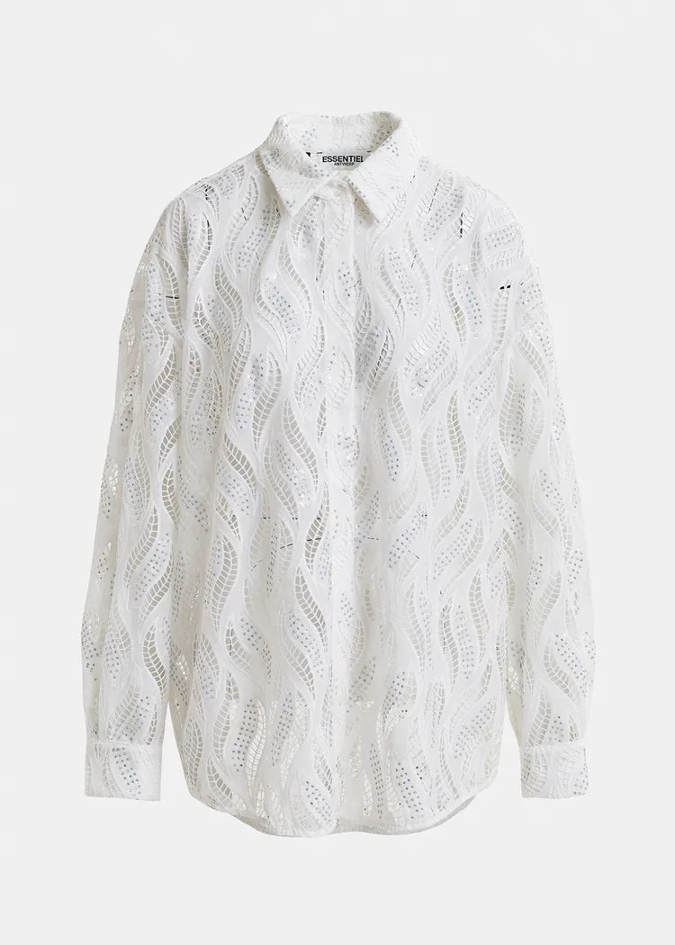 Essentiel Antwerp Henetton Broderie Anglaise Shirt