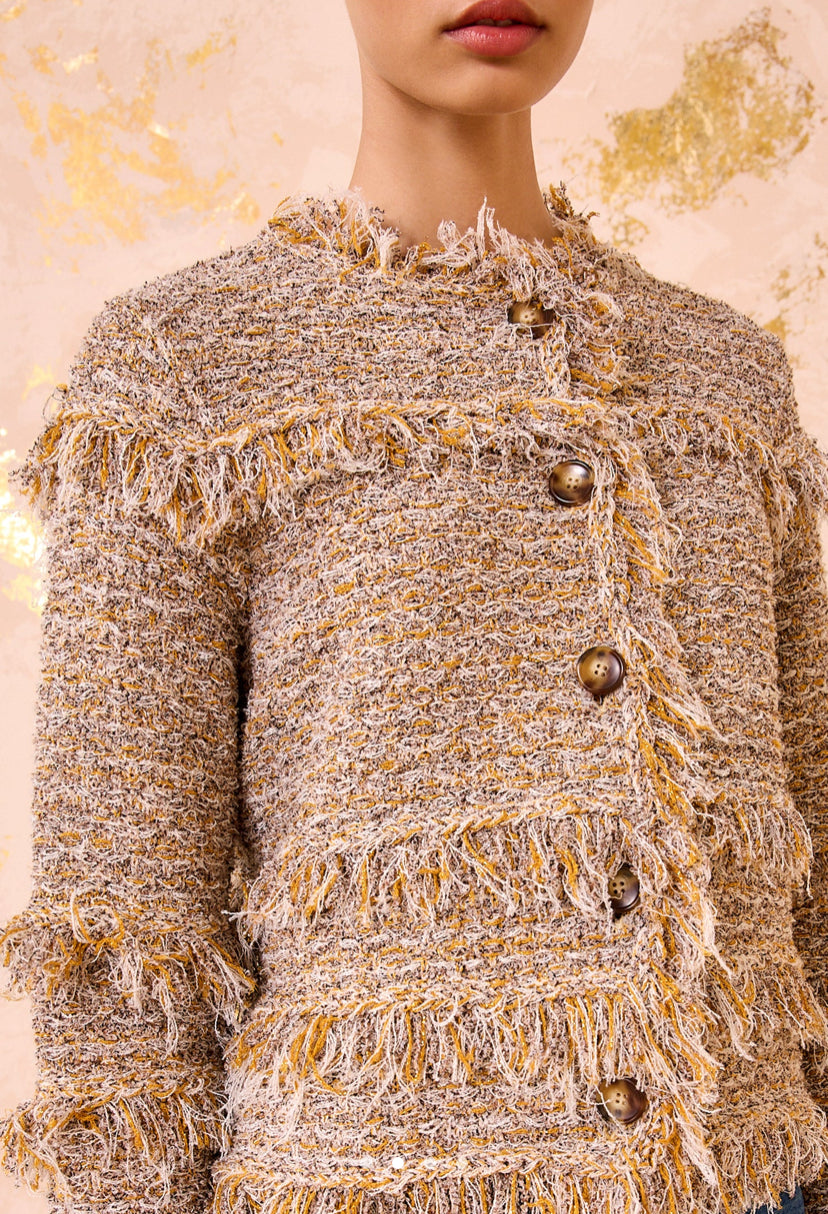 Gita Knit Tweed Jacket