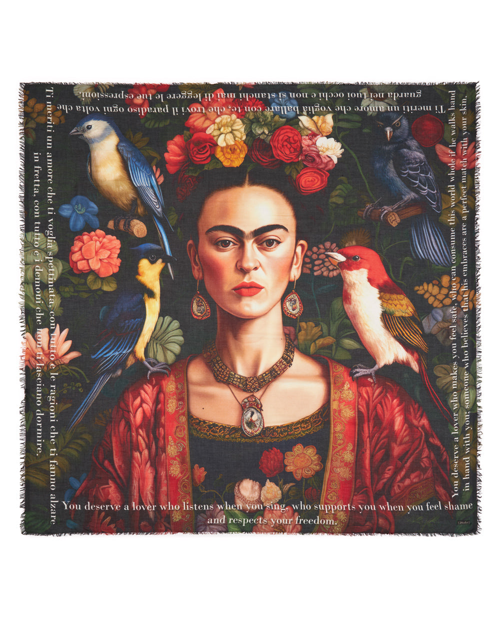 Faliero Sarti Frida Kahlo Scarf