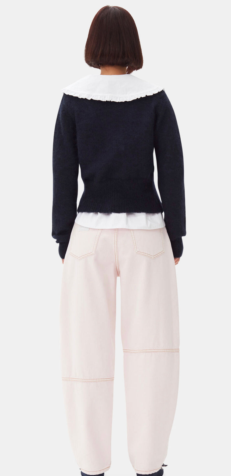 Ganni Tie String Cardigan