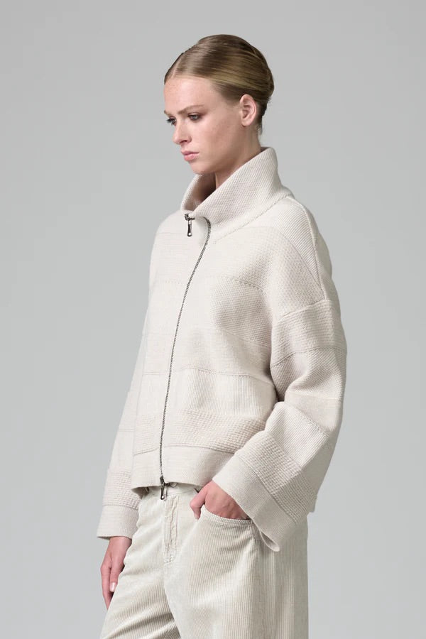 Transit Knitted Zipped Jacket