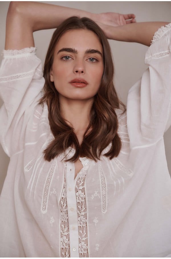 DÔEN Abigail Top In Cotton