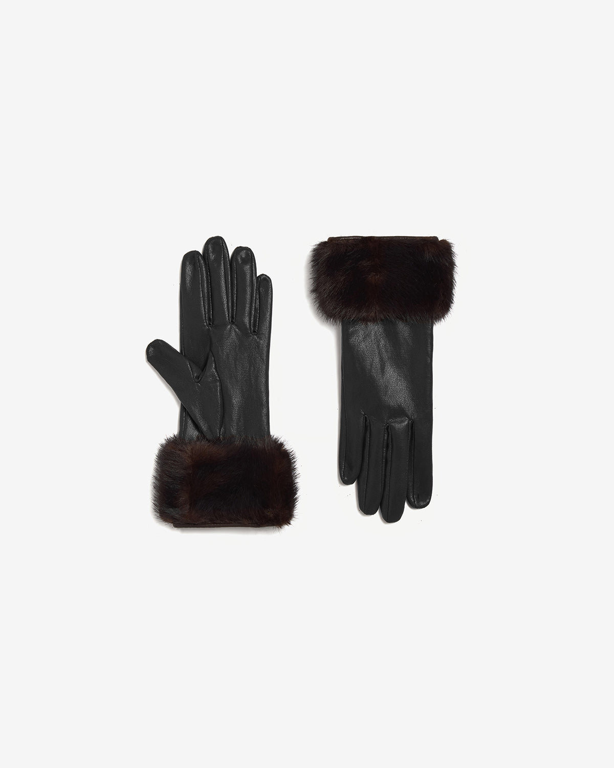 Betty Shaved Mink Gloves
