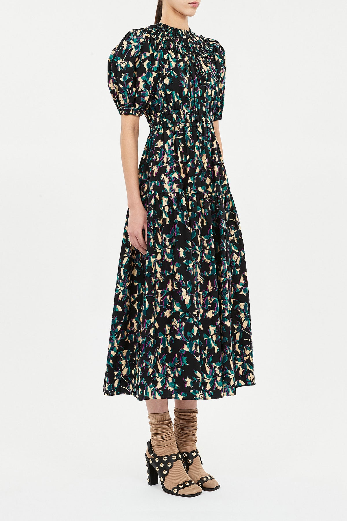Othella Short Sleeve Midi Dress