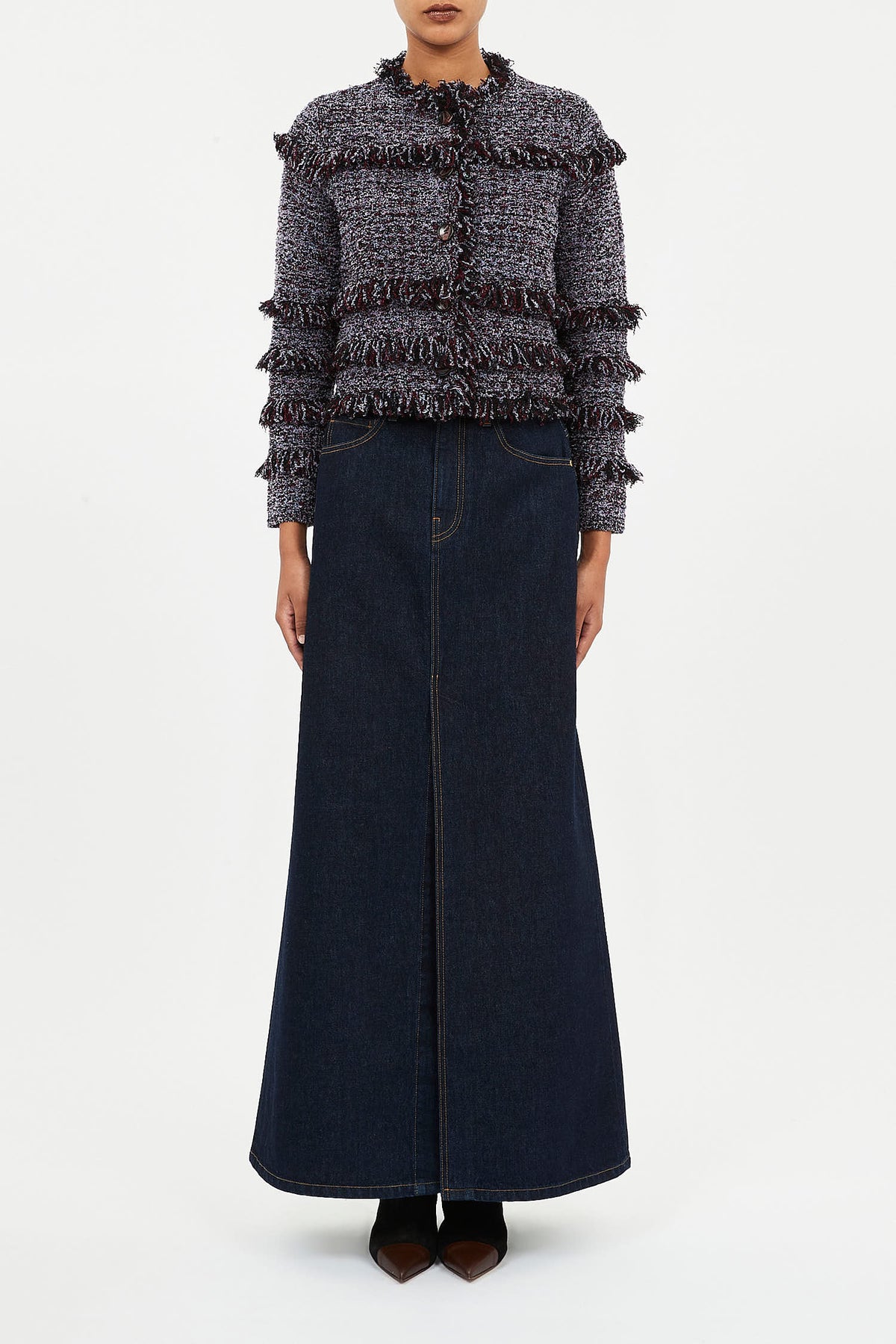 Gita Knit Tweed Jacket