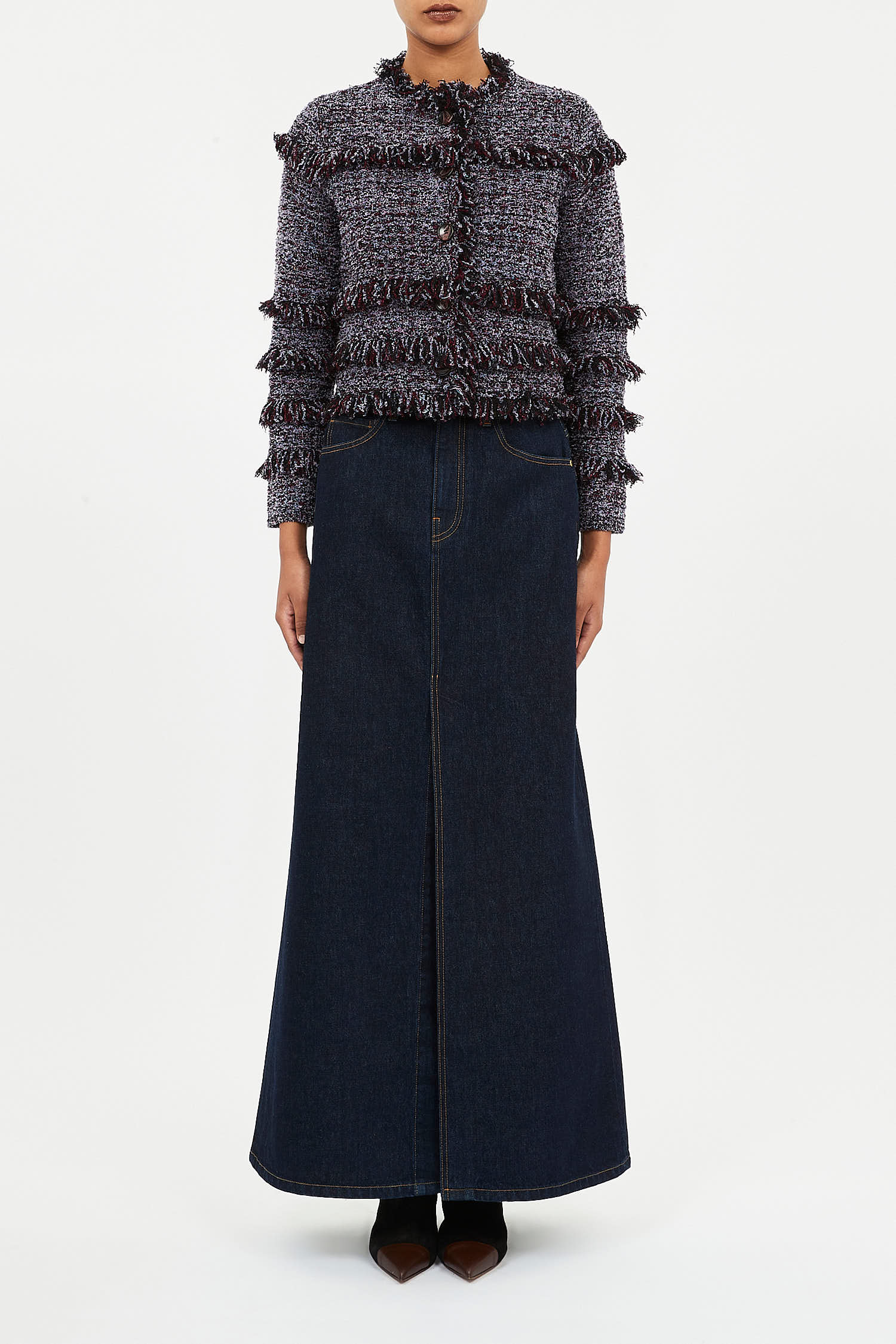 Gita Knit Tweed Jacket