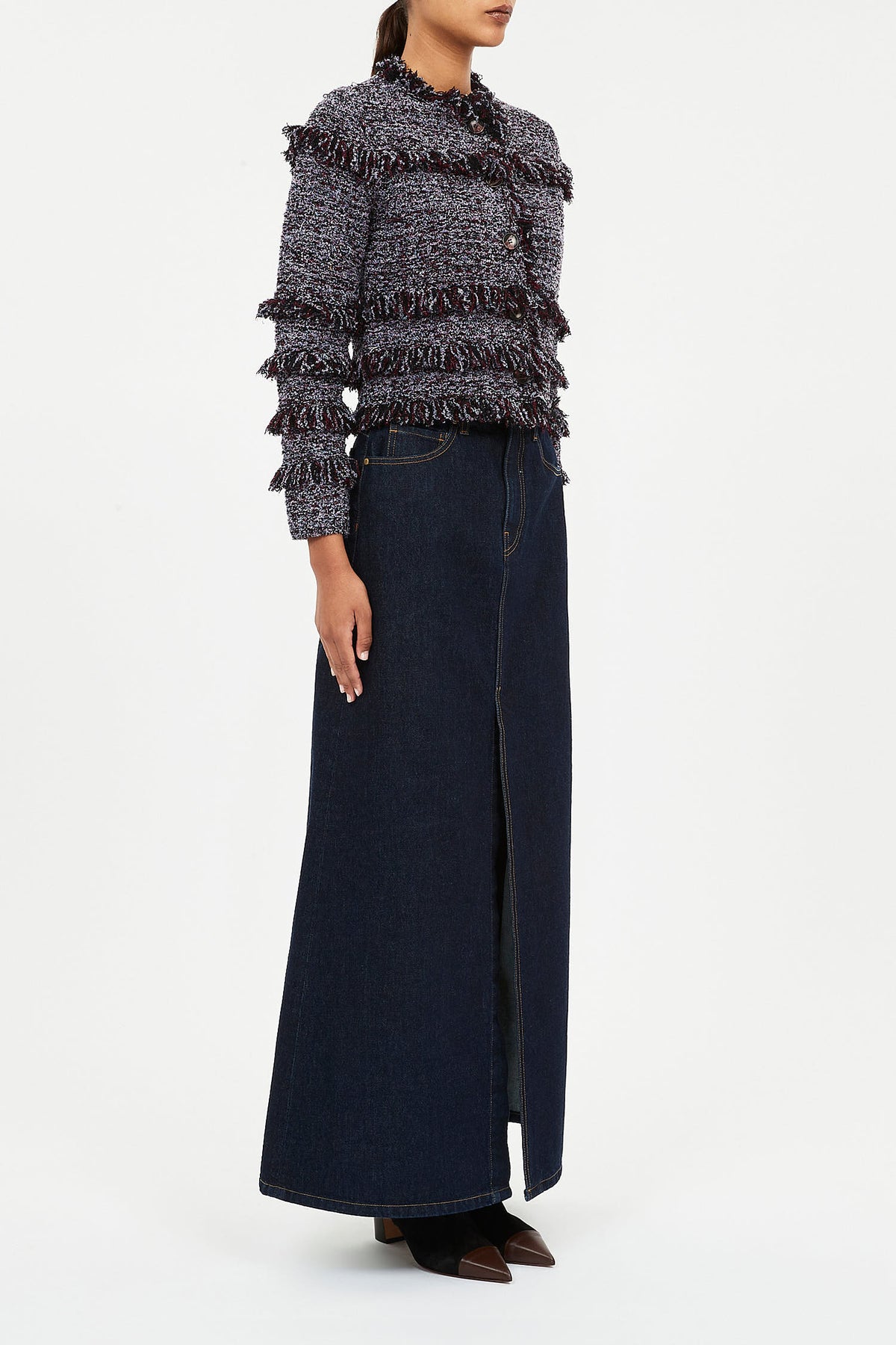 Gita Knit Tweed Jacket