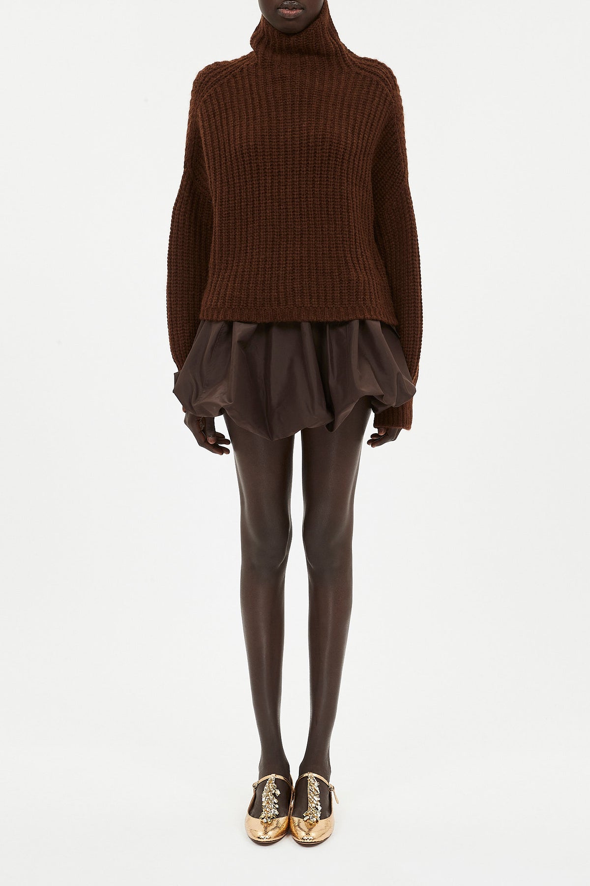 Veron Alpaca Knit Turtleneck