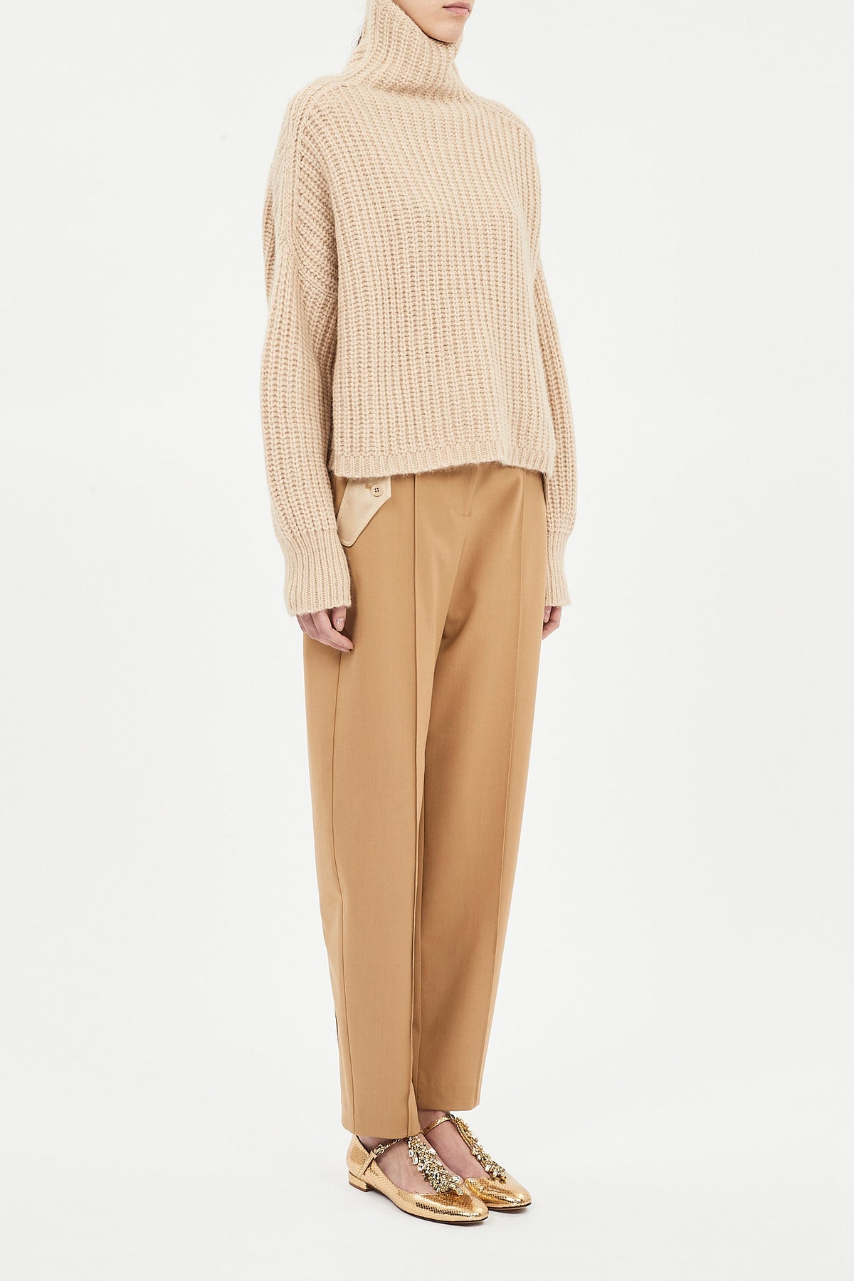 Veron Alpaca Knit Turtleneck