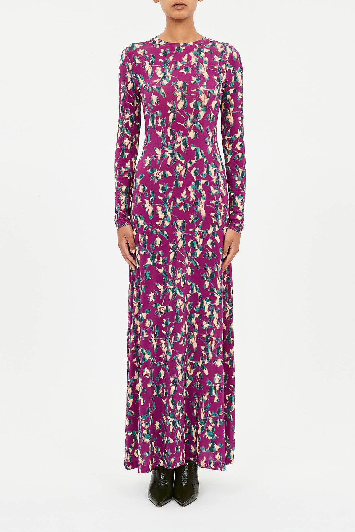 Amari Jersey Long Sleeve Dress