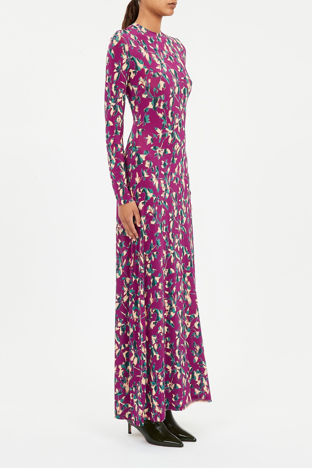 Amari Jersey Long Sleeve Dress