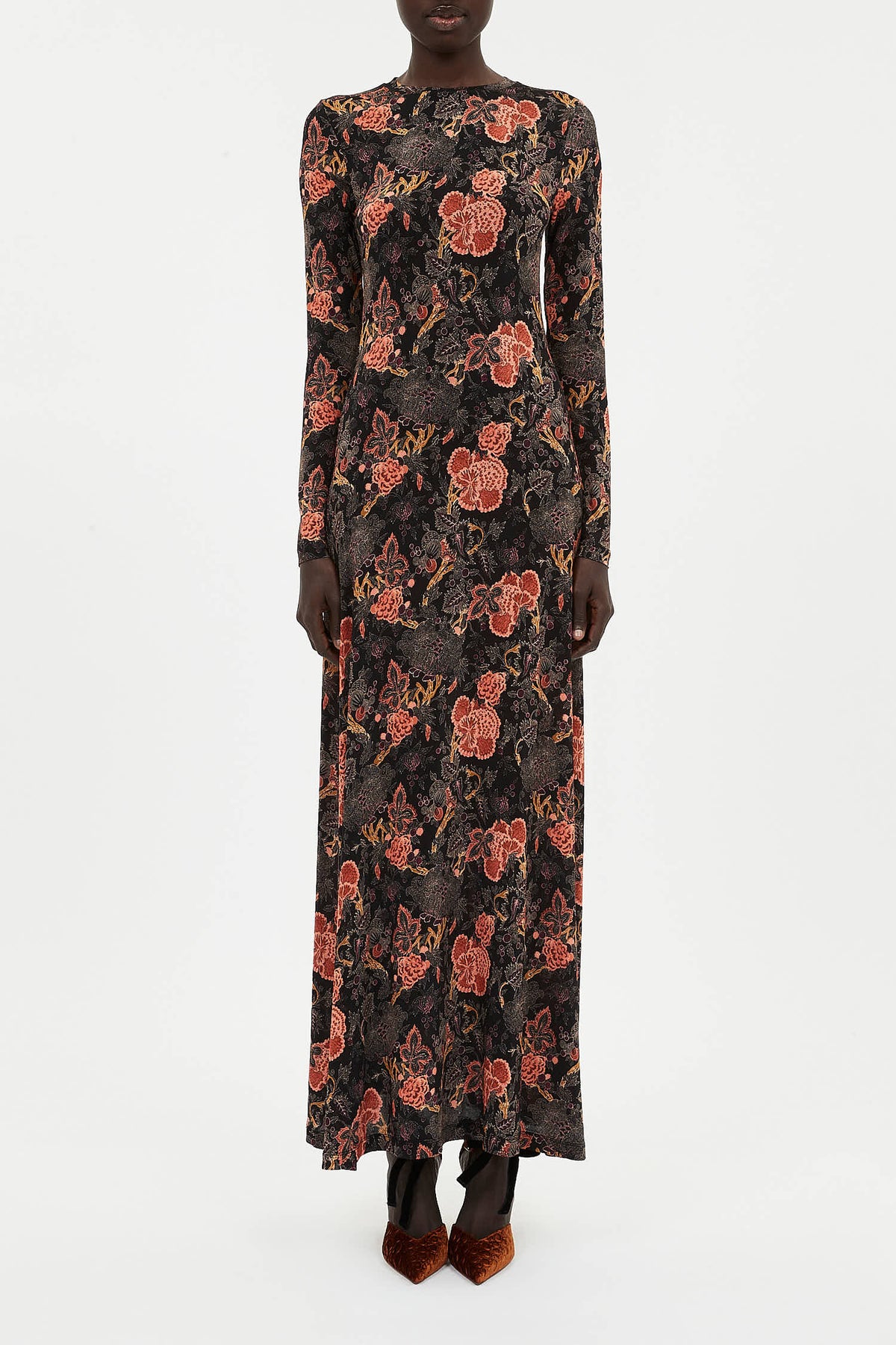 Amari Jersey Long Sleeve Dress