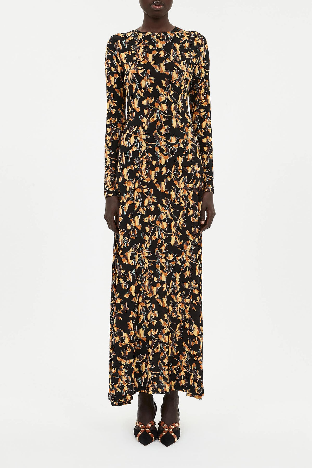 Amari Jersey Long Sleeve Dress