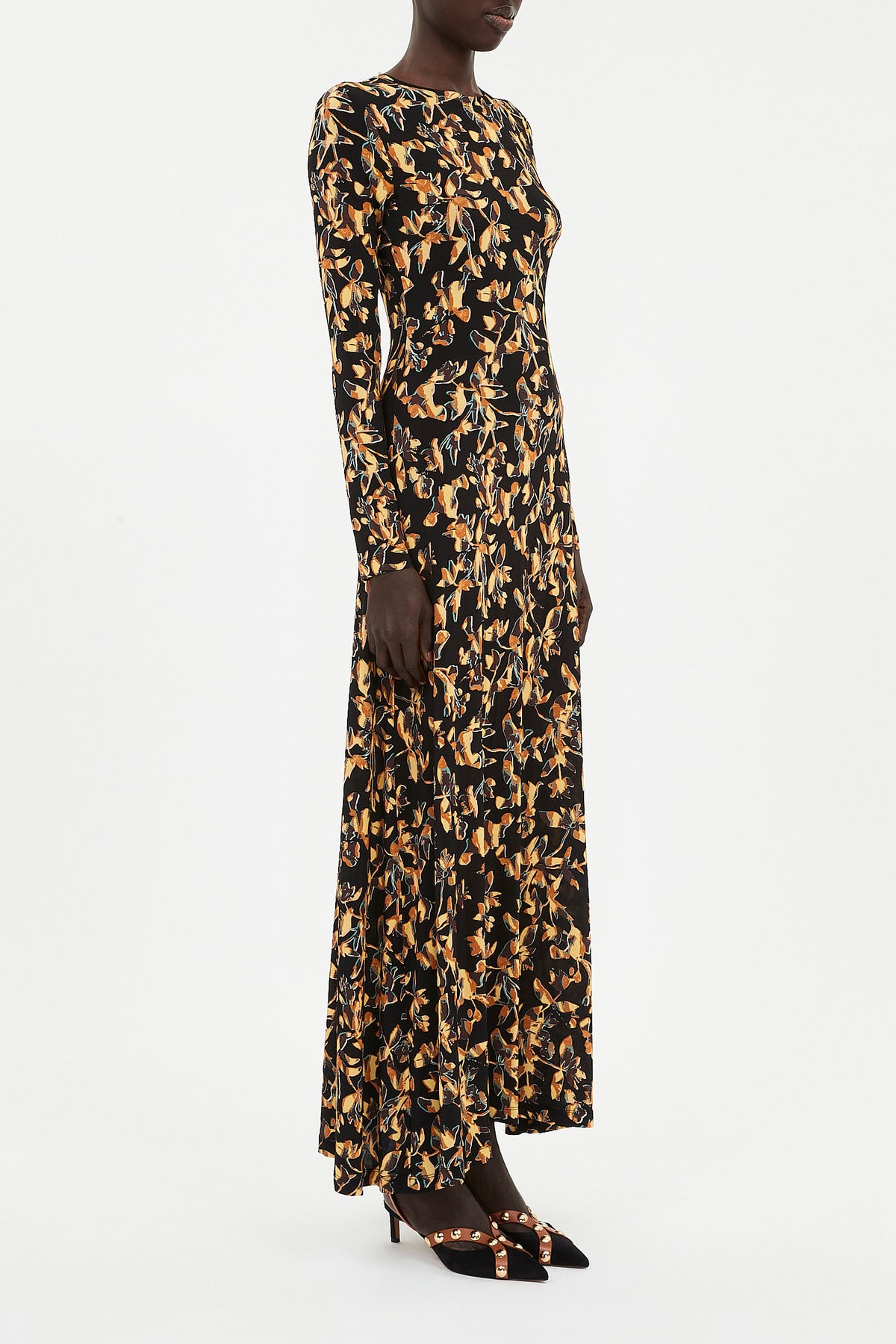 Amari Jersey Long Sleeve Dress