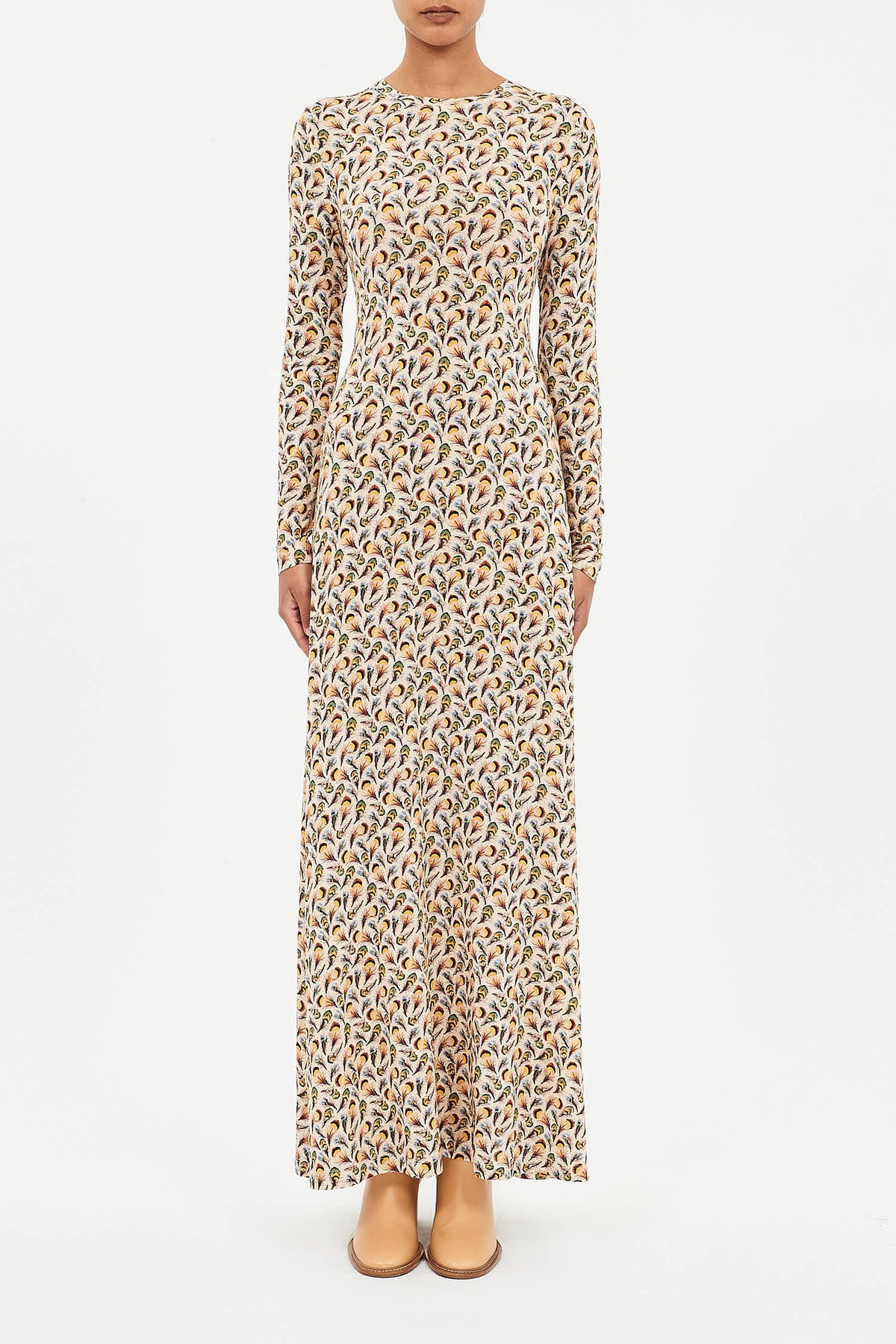 Amari Jersey Long Sleeve Dress