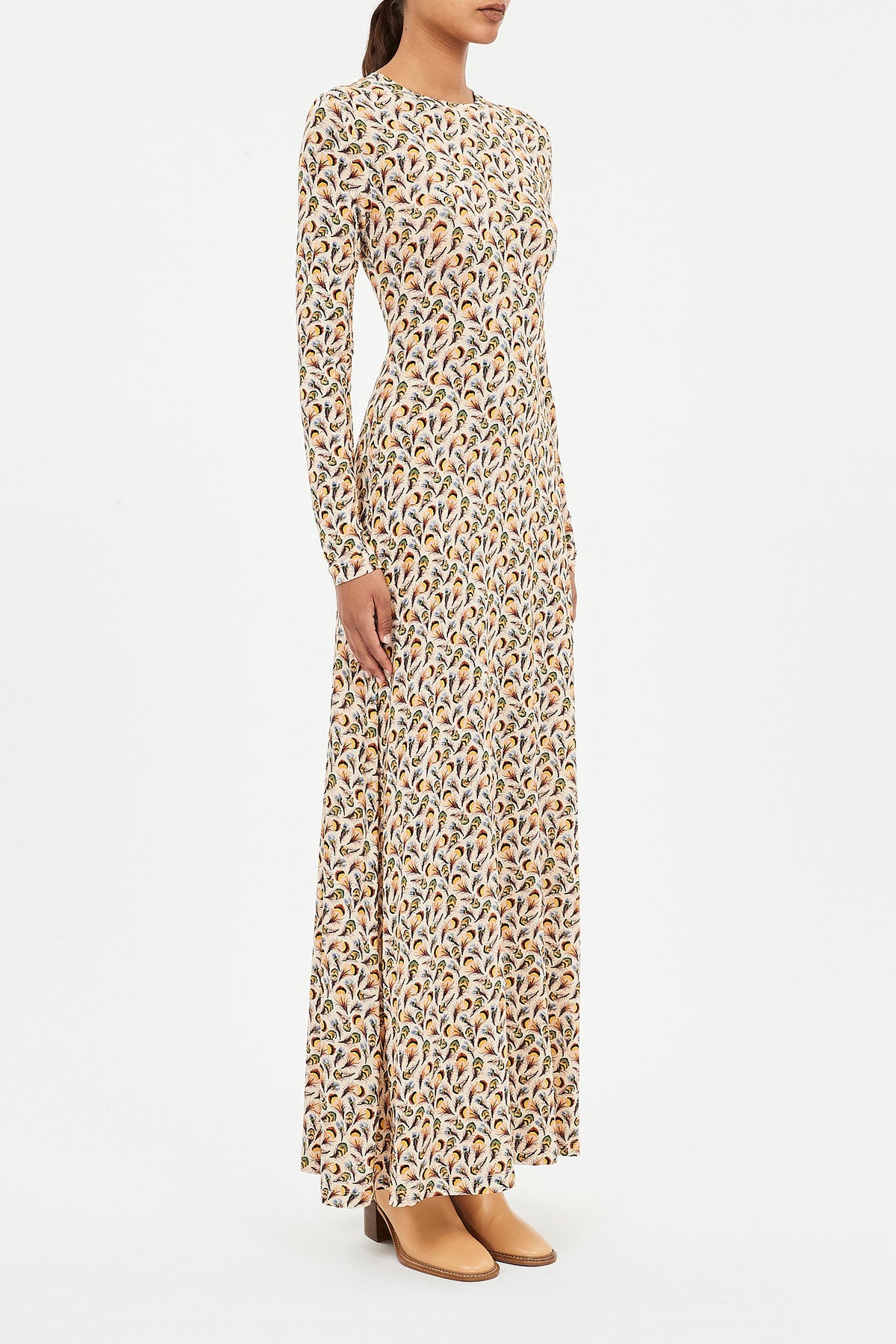 Amari Jersey Long Sleeve Dress