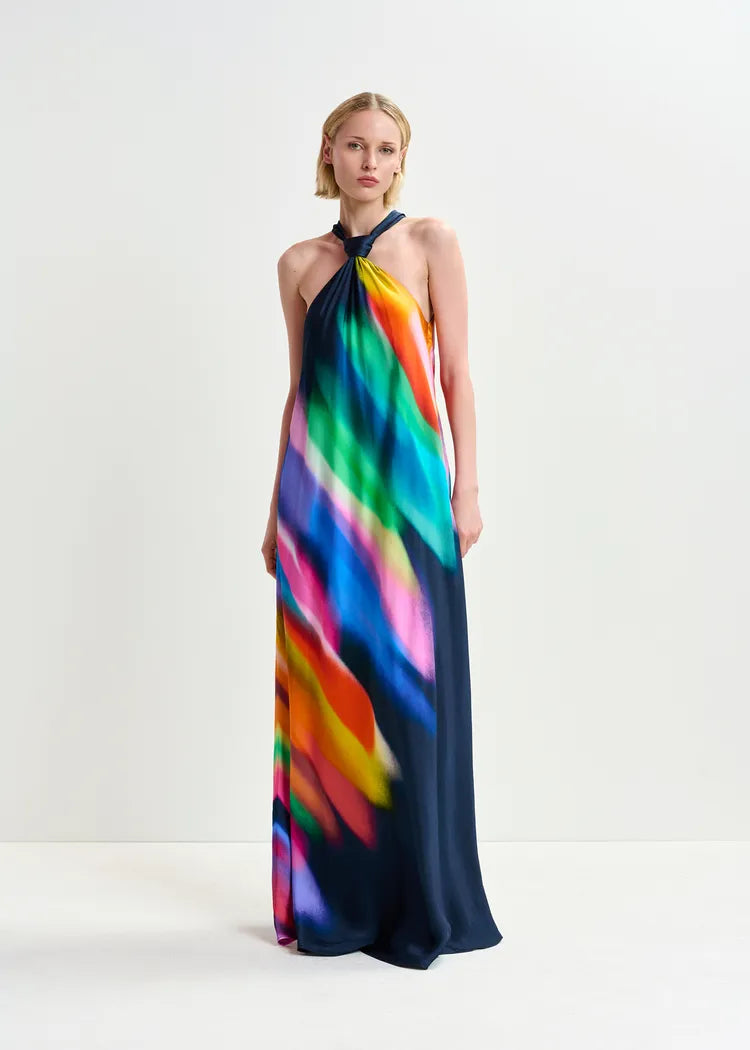 Essentiel Antwerp Halinki Halterneck Maxi Dress