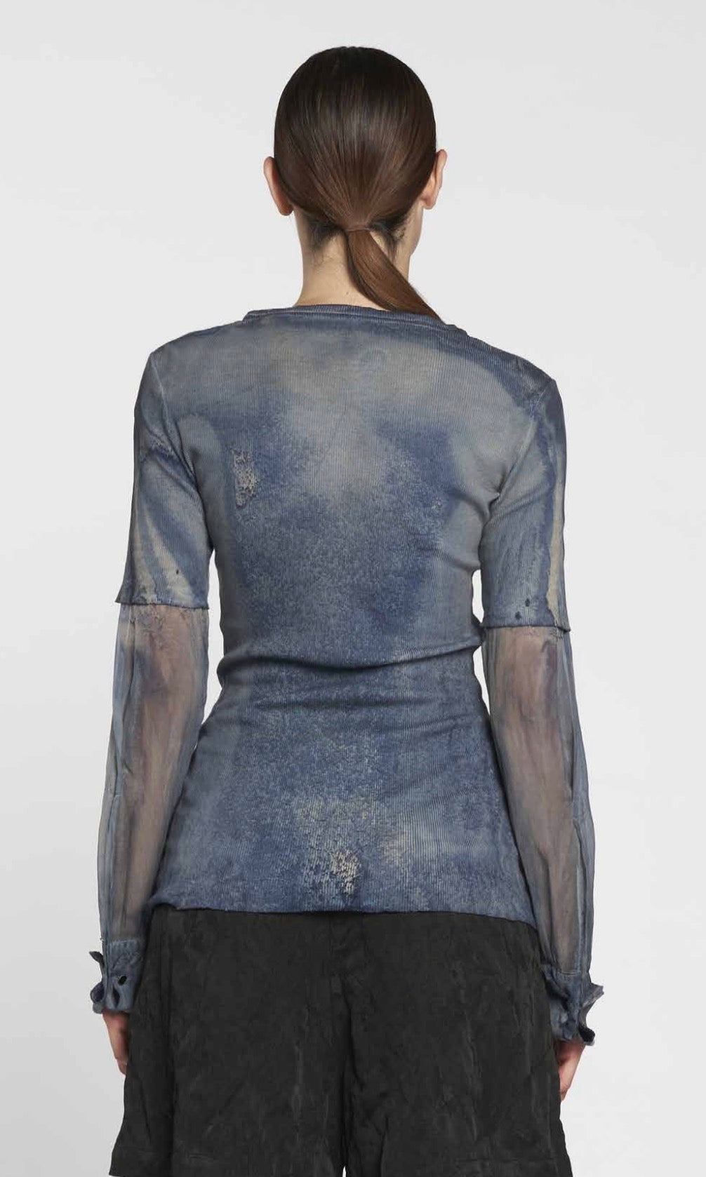 Masnada Chiffon Insert T-Shirt