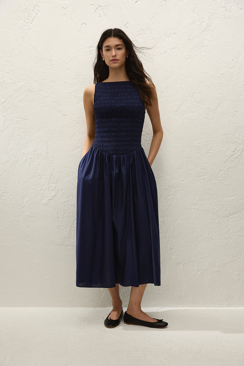 LUCE MIDI DRESS