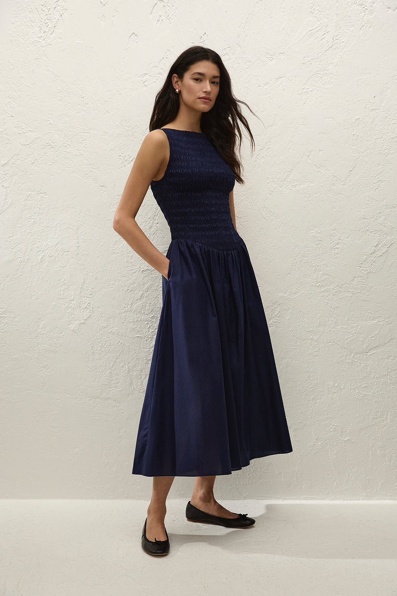LUCE MIDI DRESS