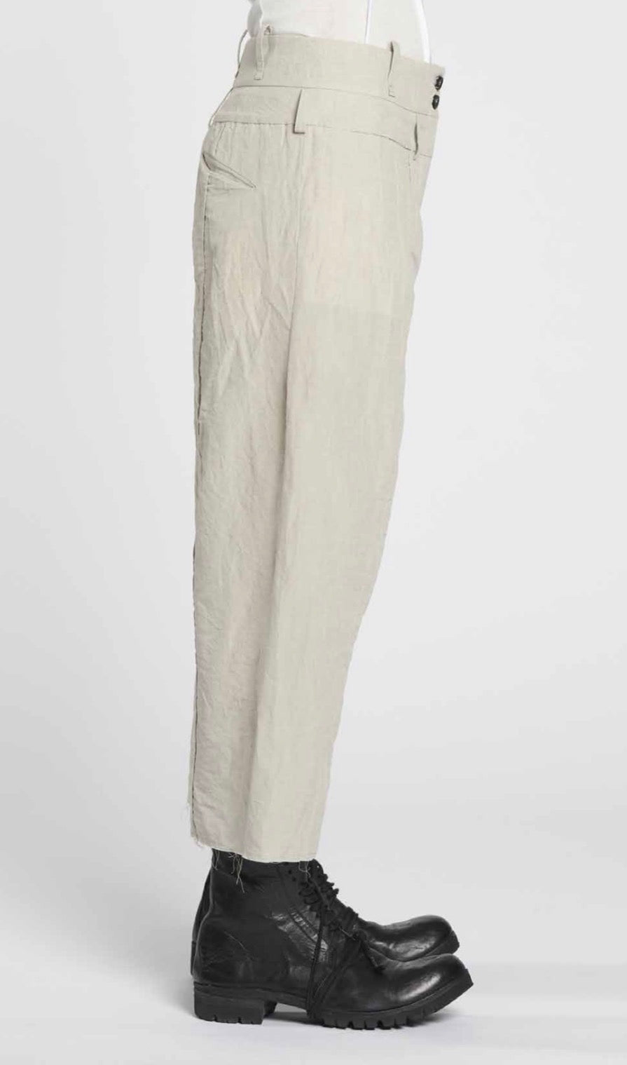 Masnada Inserted Waist Band Trousers