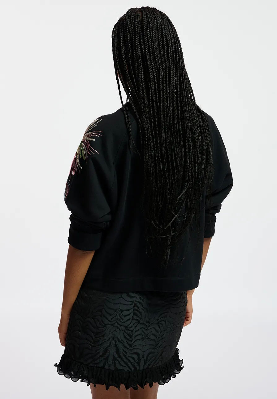 Essentiel Antwerp Esweat Embroidered Sweater