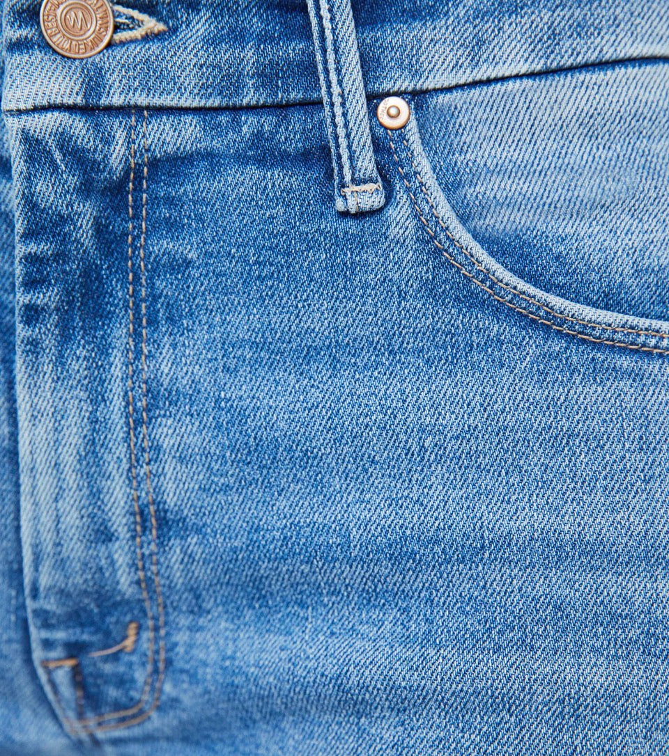 Mother Denim The Roller Fray