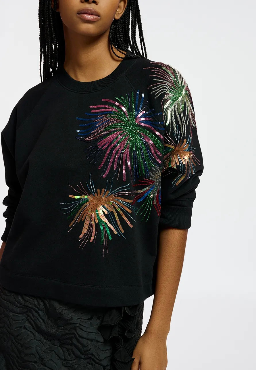 Essentiel Antwerp Esweat Embroidered Sweater