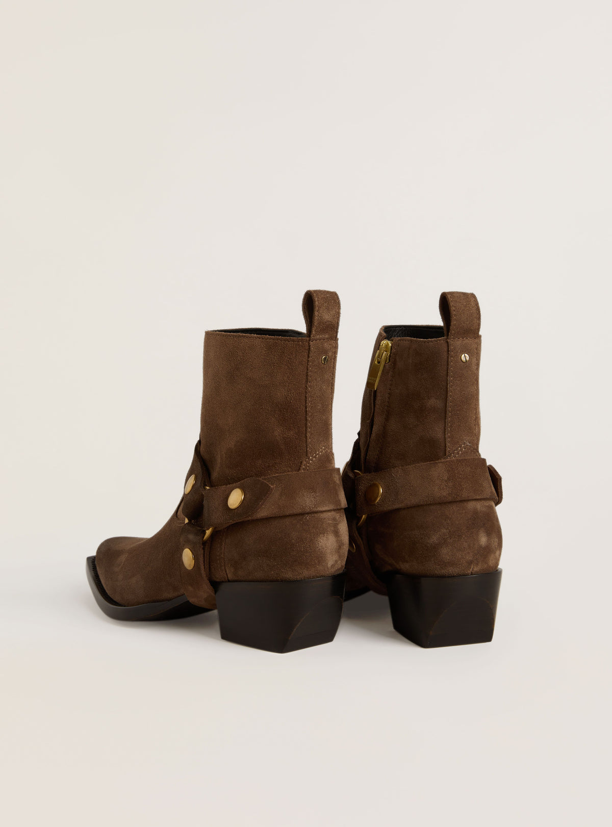 DEBBIE  SUEDE UPPER WITH REMOVABLE ACCESSORY