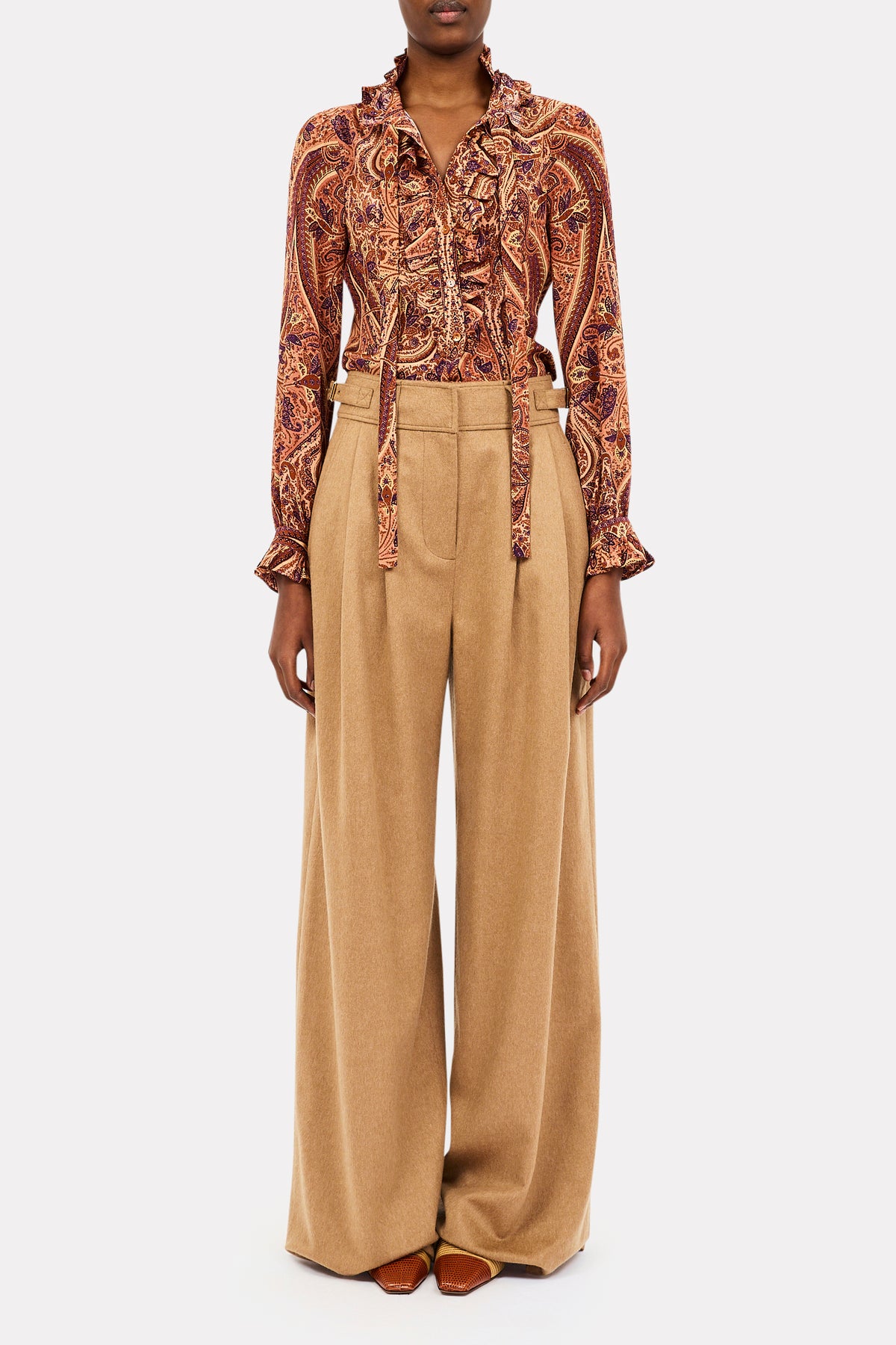 Catroux LS Silk Blouse
