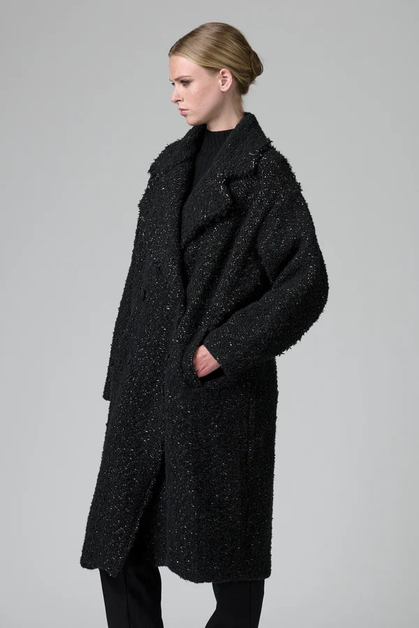 Transit Oversized Double-breasted lined Wool Coat