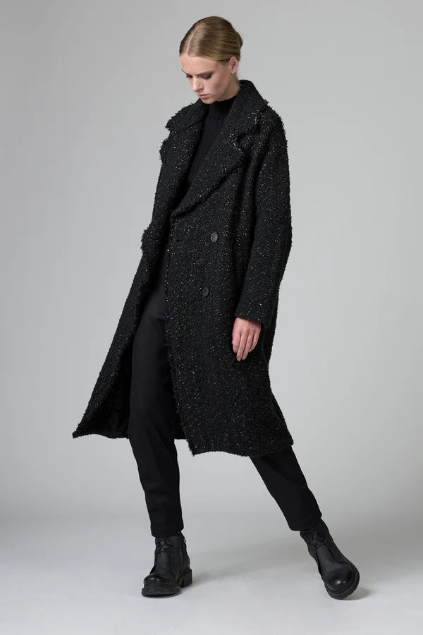 Transit Oversized Double-breasted lined Wool Coat