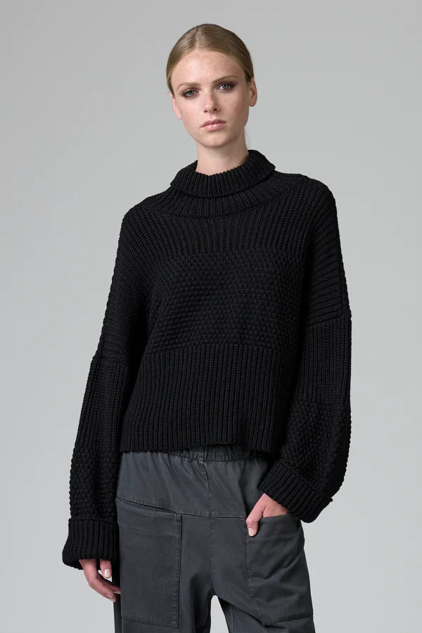 Transit Chain Stitch Wool Jumper