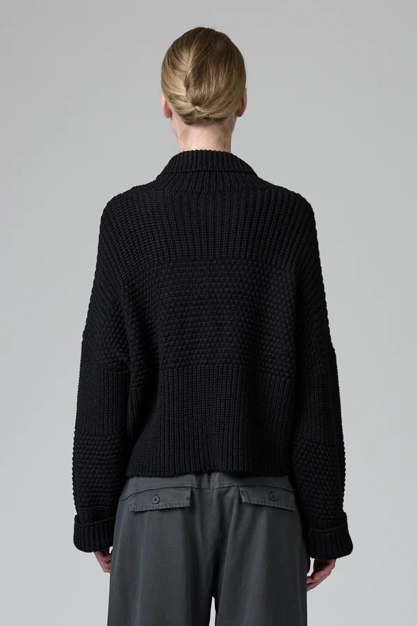 Transit Chain Stitch Wool Jumper