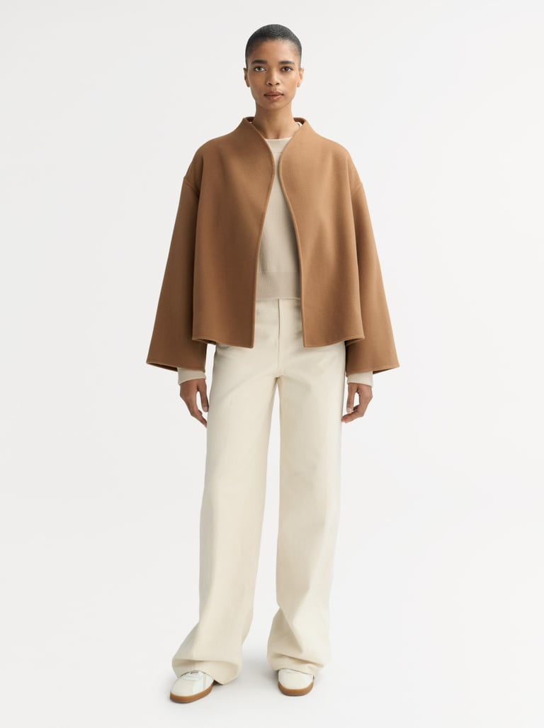 Soft Goat Short Jacket