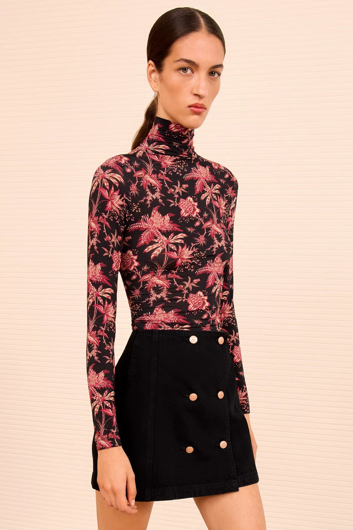 Ulla Johnson Aurelia Long Sleeve Turtleneck