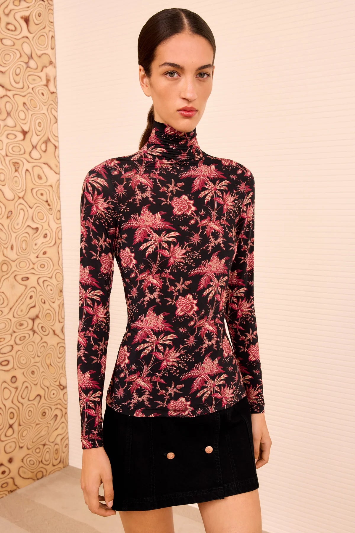 Ulla Johnson Aurelia Long Sleeve Turtleneck