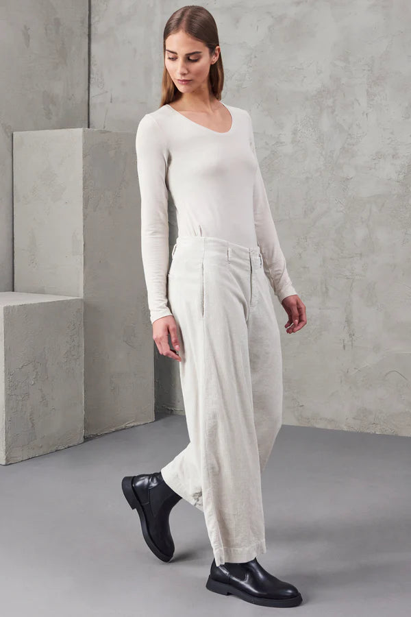 TRANSIT Wide Leg Cord Trousers