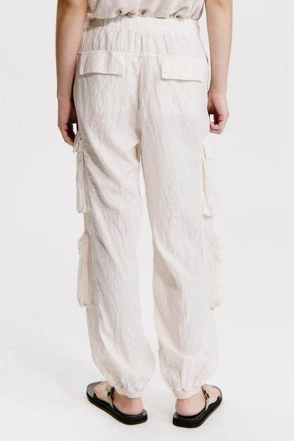 Transit Silk-Blend Multi-Pocket Cargo Trousers