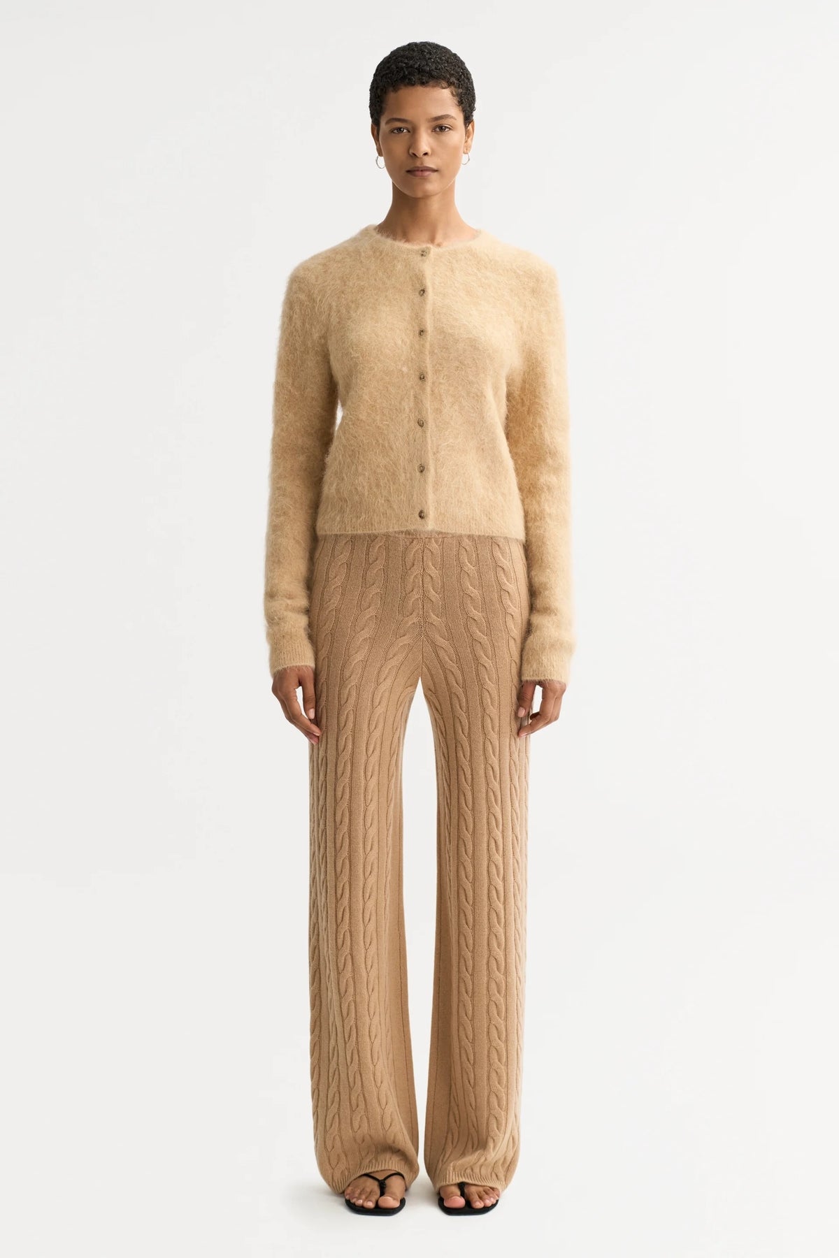 Soft Goat Alpaca Cardigan