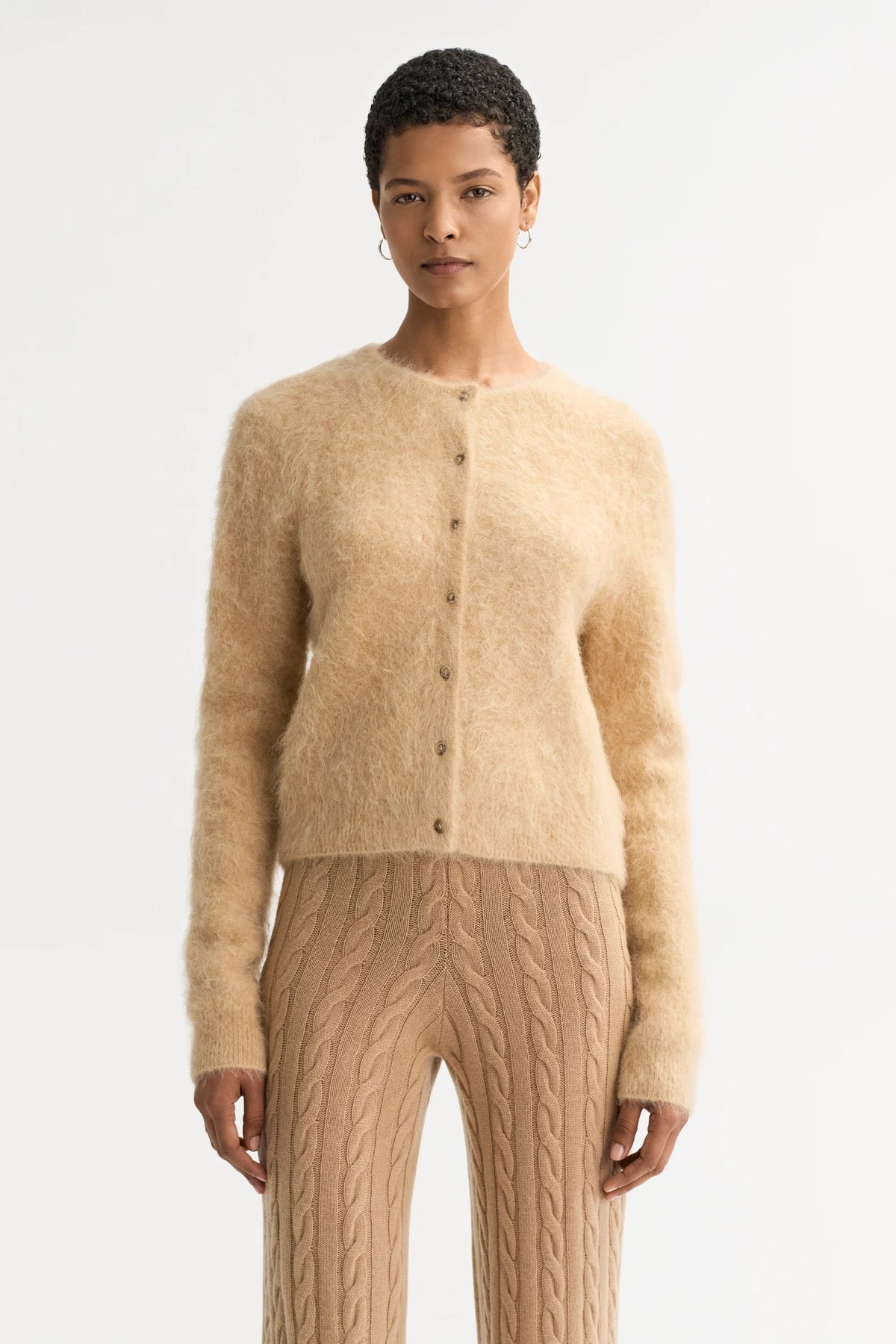 Soft Goat Alpaca Cardigan