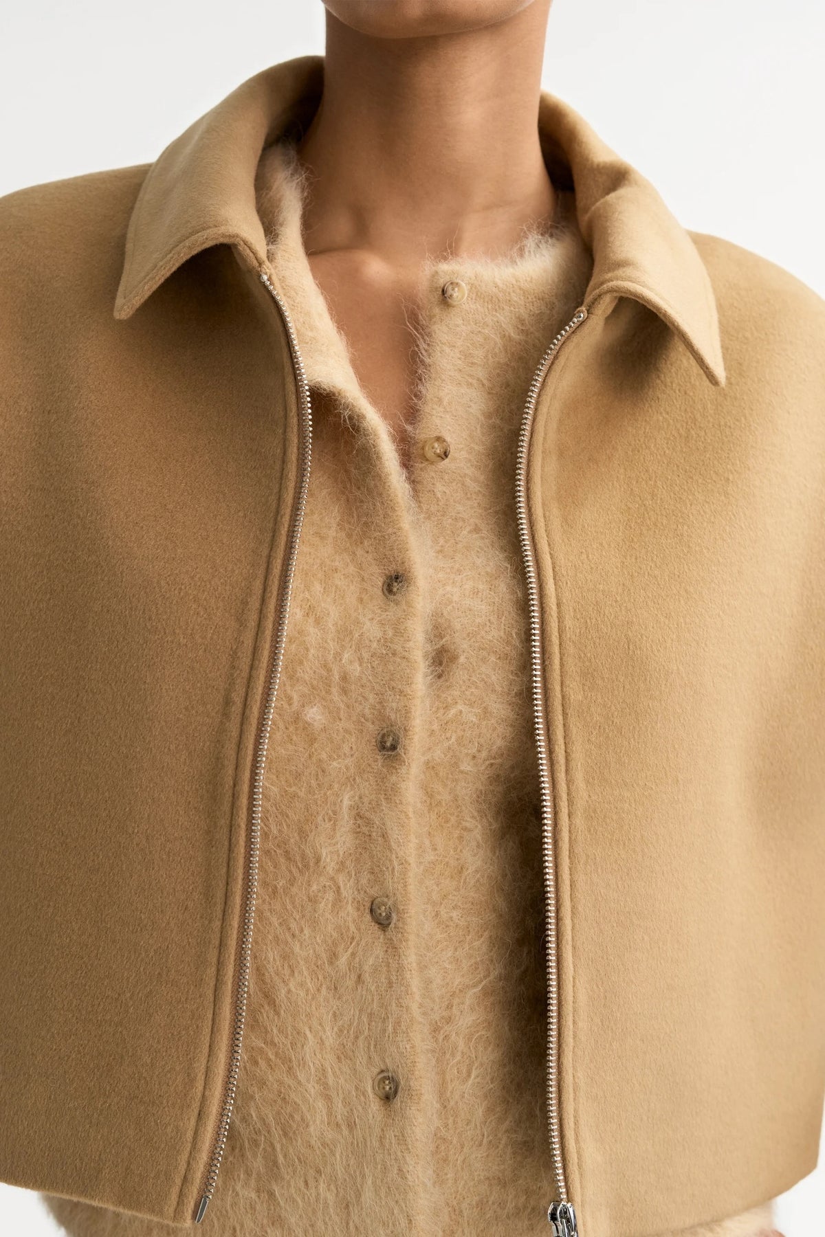 Soft Goat Alpaca Cardigan