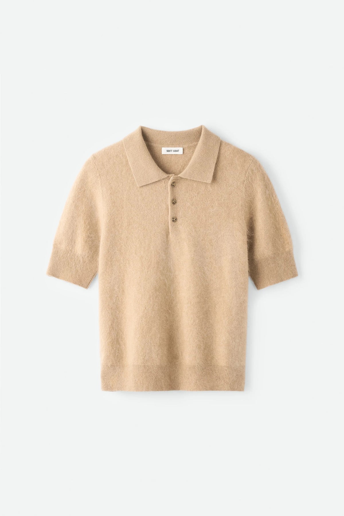 Soft Goat Brushed Pique