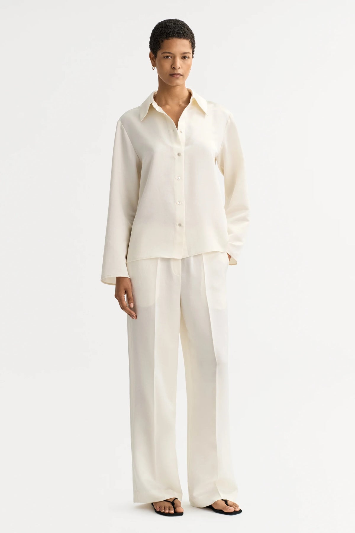 Soft Goat Silk Shirt